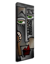 Wallity Lienzo decorativo PC069, Multicolor, 30 x 80 cm